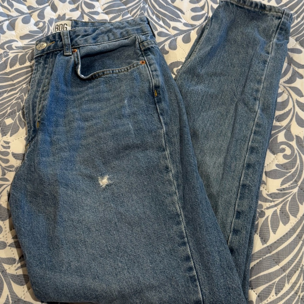 BDG Urban Outfitters Classic Straight Leg Blue Jeans
